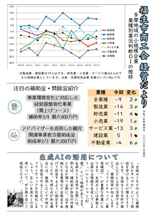 福生市商工会 経営だより_令和7年度　第4号